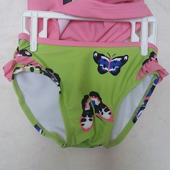 🌊Crazy 8 Butterfly Rash Guard Bikini Set🌊 - Picture 5 of 8